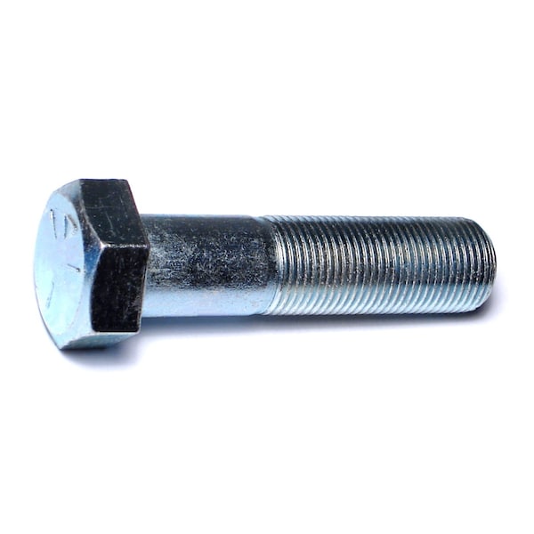 Midwest Fastener Grade 5, 7/8"-14 Hex Head Cap Screw, Zinc Plated Steel, 3-1/2 in L, 15 PK 00609 - main